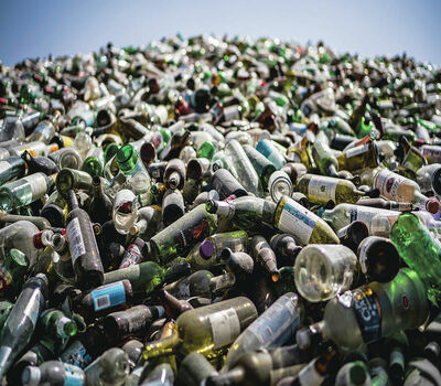 Glass Bottle Waste Shredders